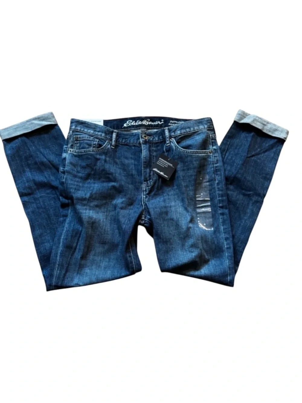 Eddie Bauer Slim Dark Blue Denim Jeans